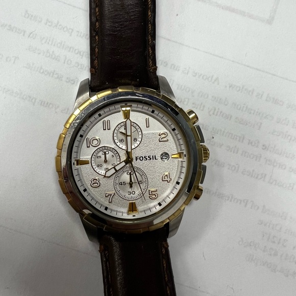 Mens Fossil Watch - Picture 2 of 3